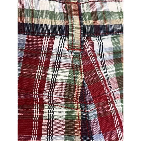 Eddie Bauer Vintage 100% Cotton Plaid Short Skirt Y2K Preppy Comfy Size 10 Tall - Picture 8 of 10